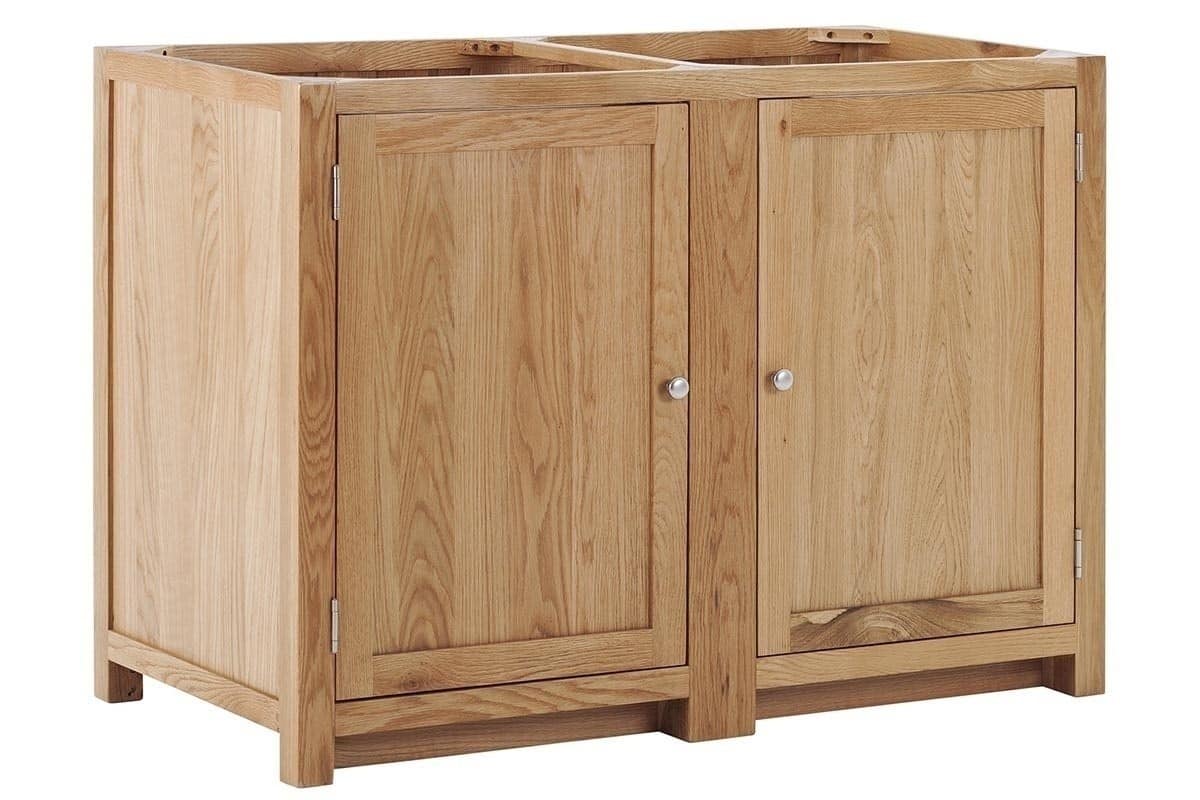 Contemporary Oak Blind Corner Unit