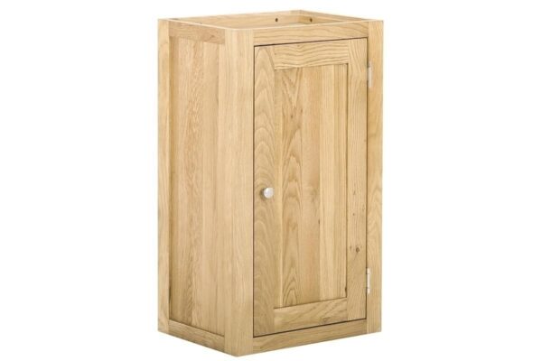 Contemporary Oak Single Wall Unit Right