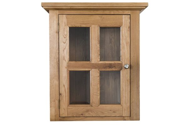 Rustic Oak Small Plate Rack