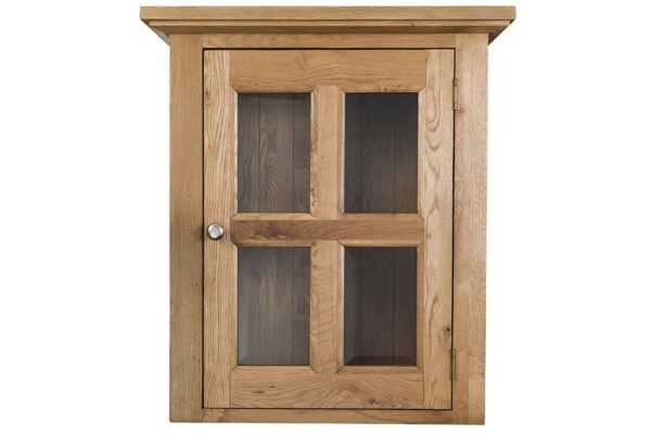 Rustic Oak Small Plate Rack