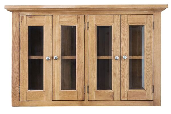 Rustic Oak Small Plate Rack