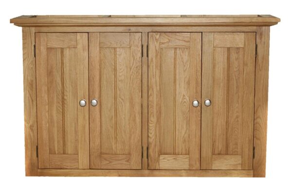 Rustic Oak Small Plate Rack