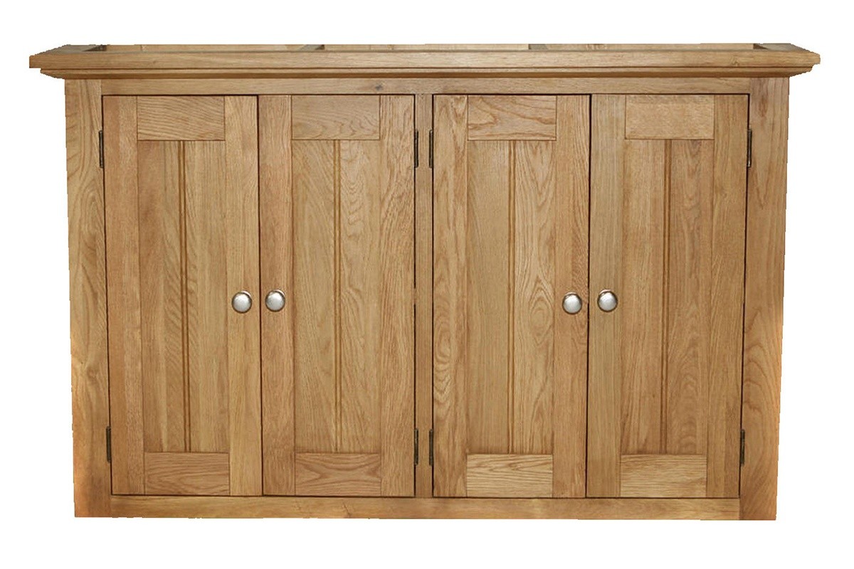 Rustic Oak Small Plate Rack - Image 4