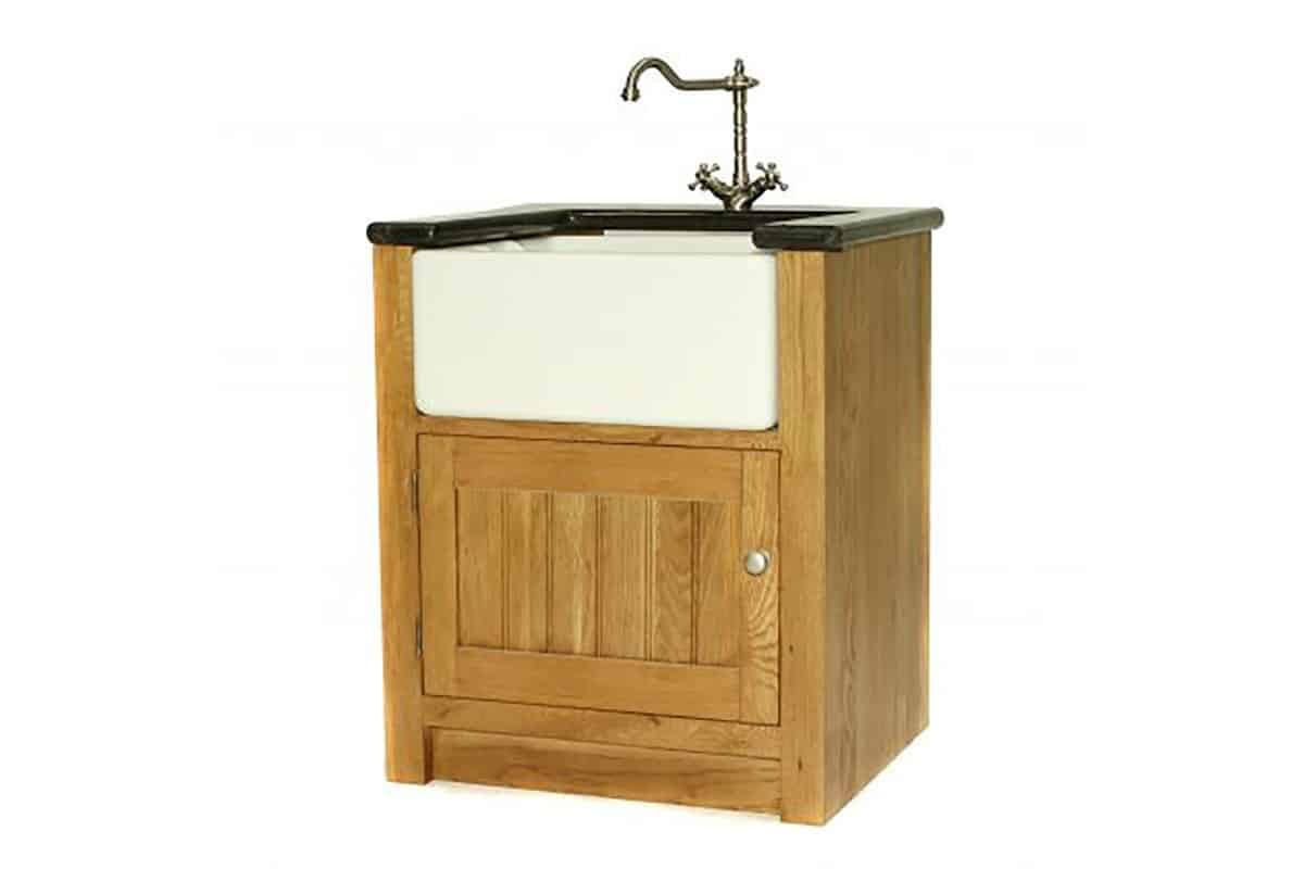 Rustic Oak Belfast Sink Unit
