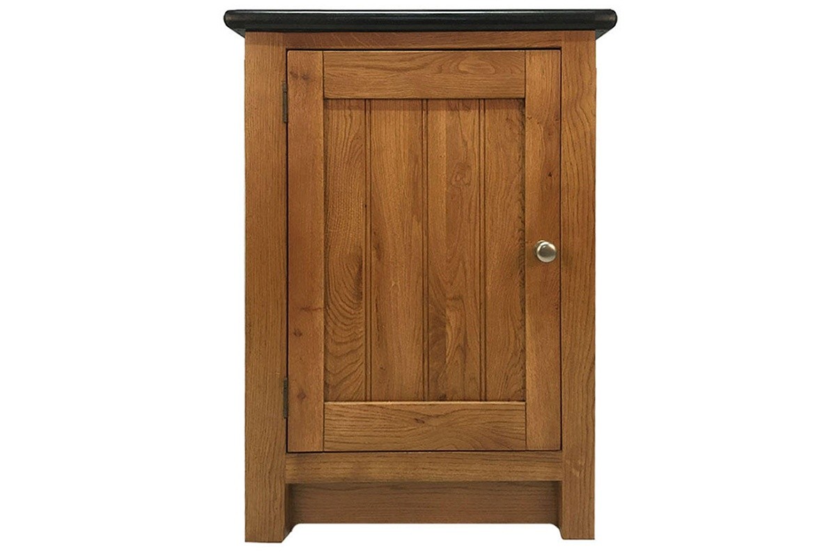 Rustic Oak Adjustable Filler Unit - Left