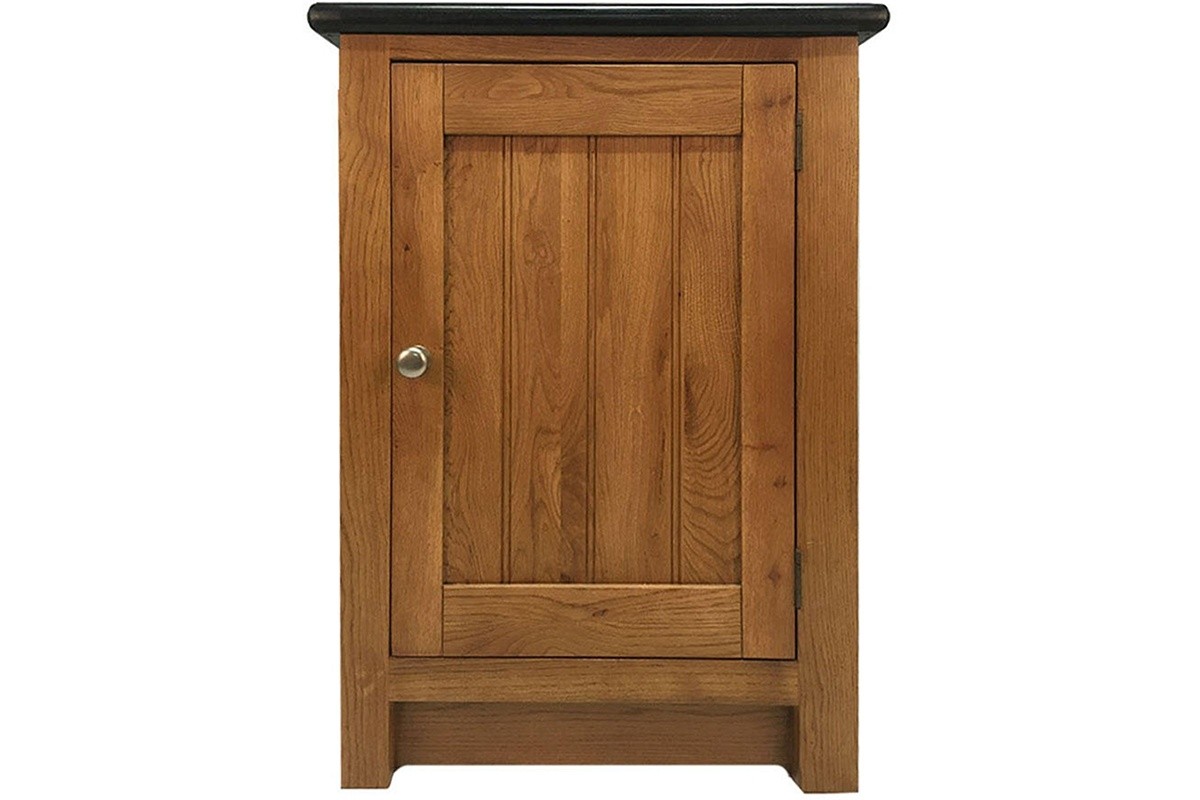 Rustic Oak Adjustable Filler Unit - Right