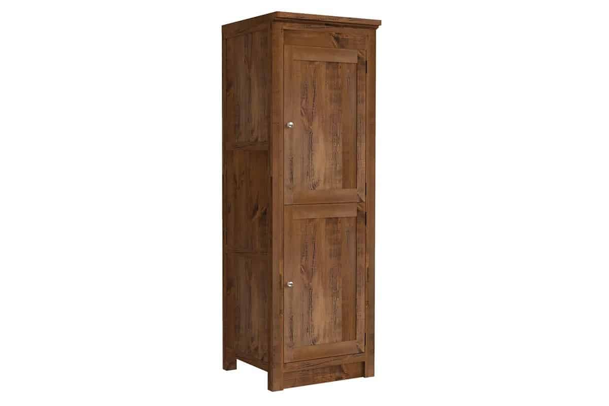 Rustic Pine Fridge/Freezer Unit