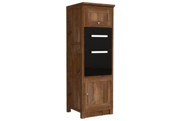 Rustic Pine Double Oven Unit