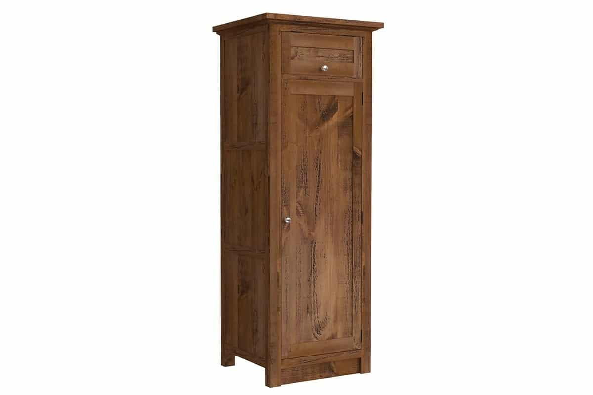 Rustic Pine Slim Larder