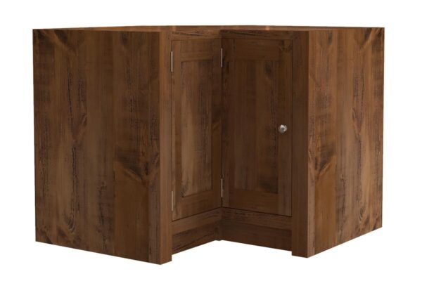Rustic Pine Corner Unit