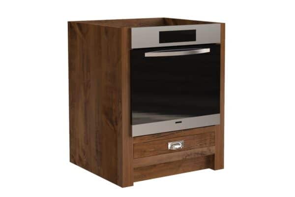 Rustic Pine Single Oven Base Unit