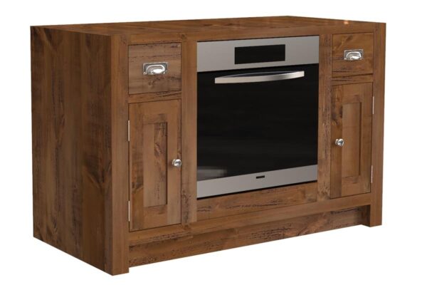 Rustic Pine Medium Oven Unit
