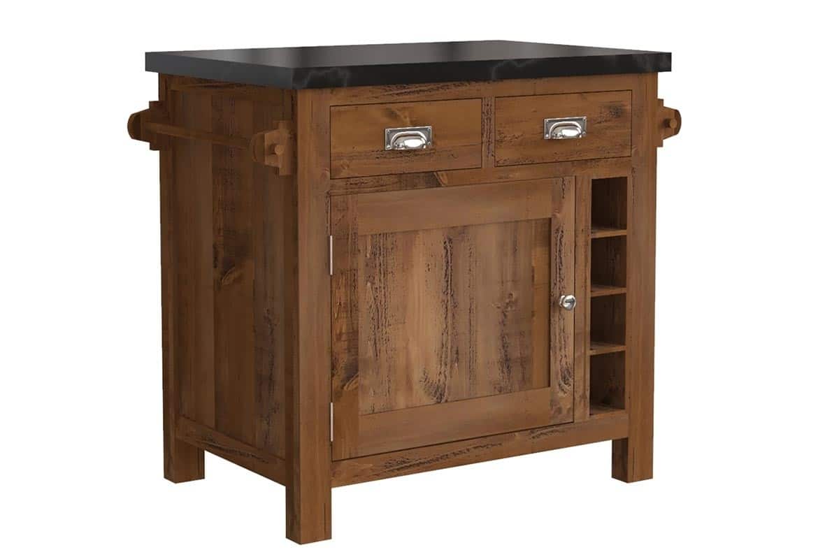 Rustic Pine Small Island