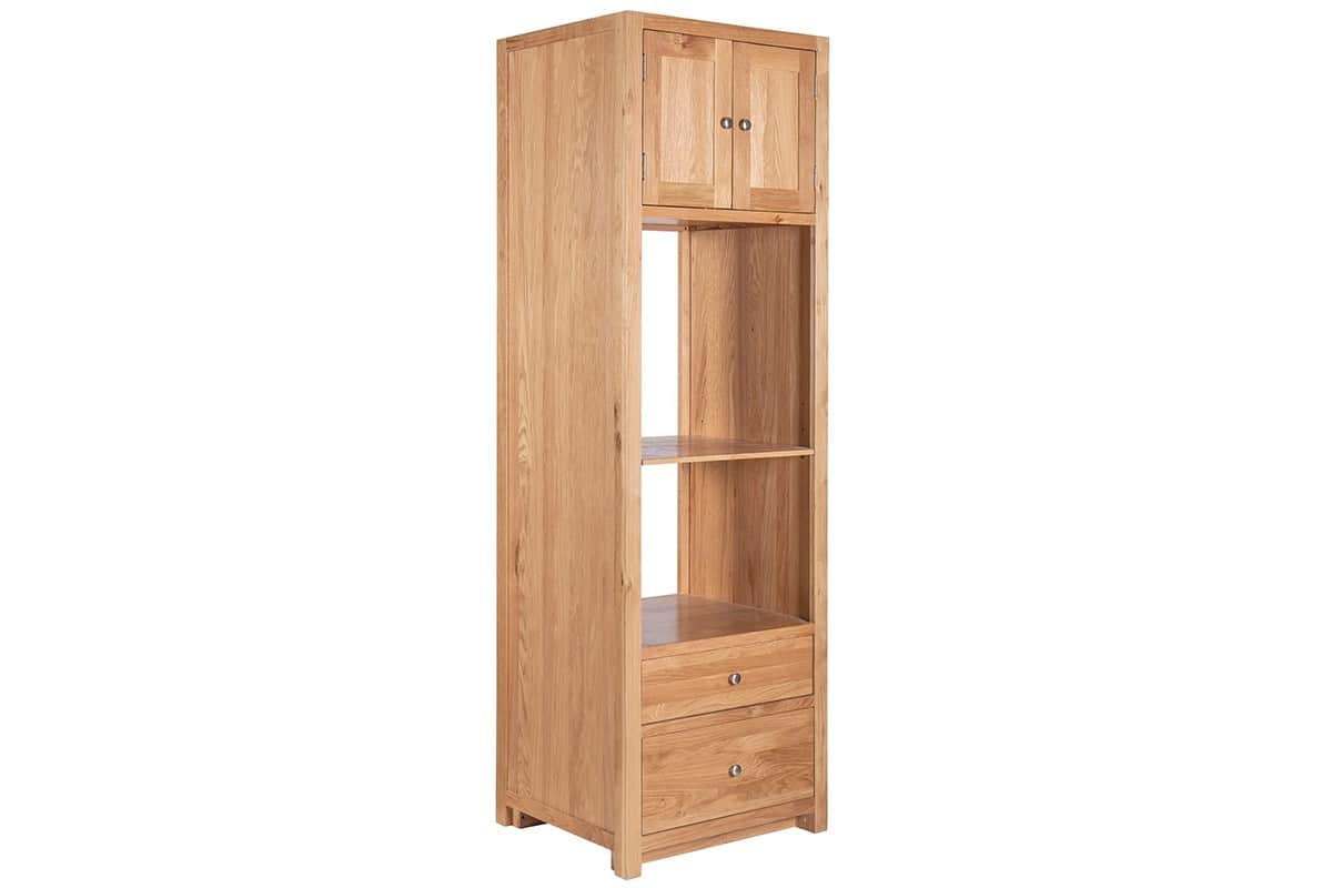 Contemporary Oak Tall Oven Unit