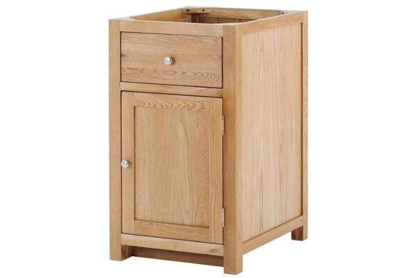 Contemporary Oak 1 Door 1 Drawer Right