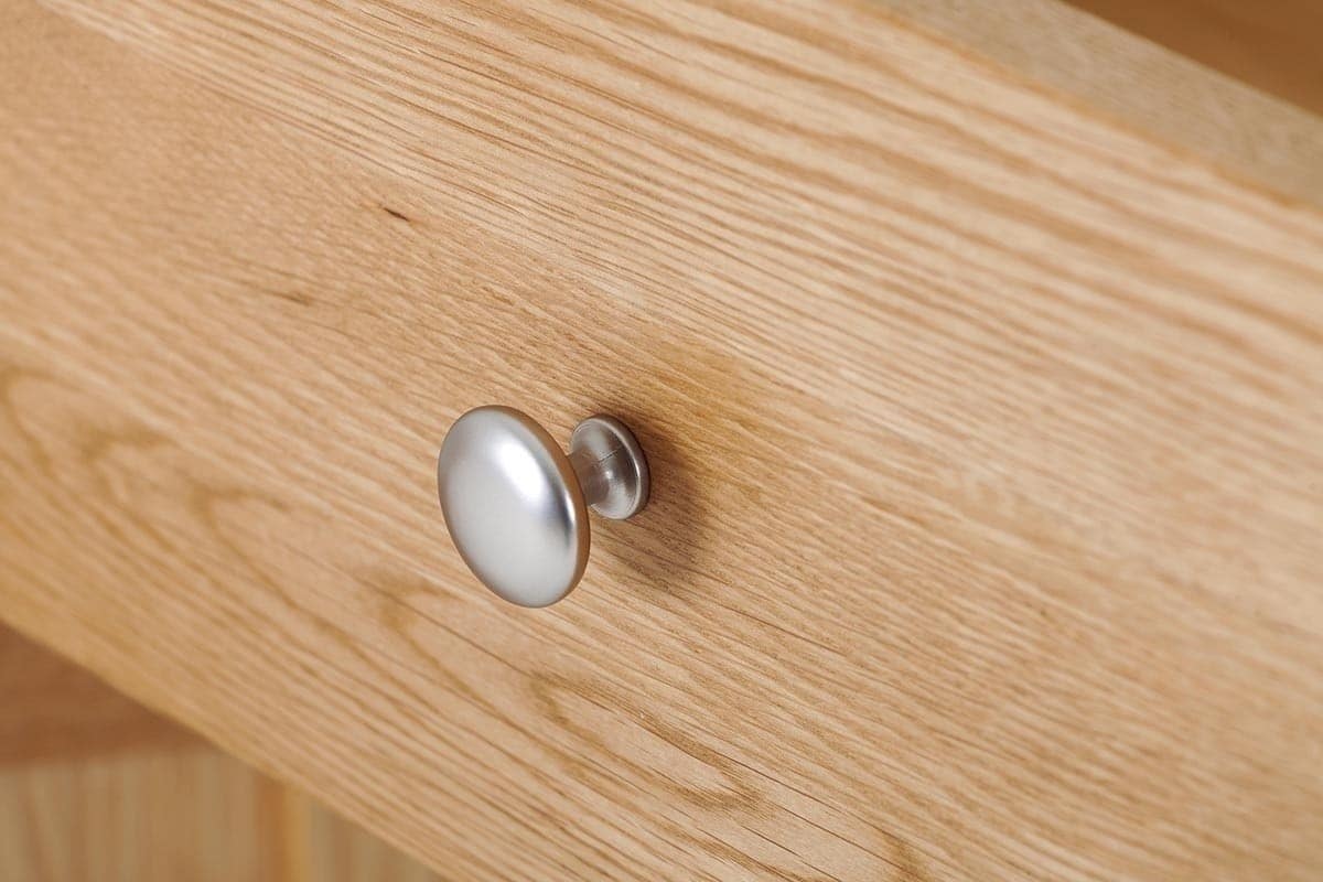 Contemporary Oak 1 Door 1 Drawer Left - Image 6