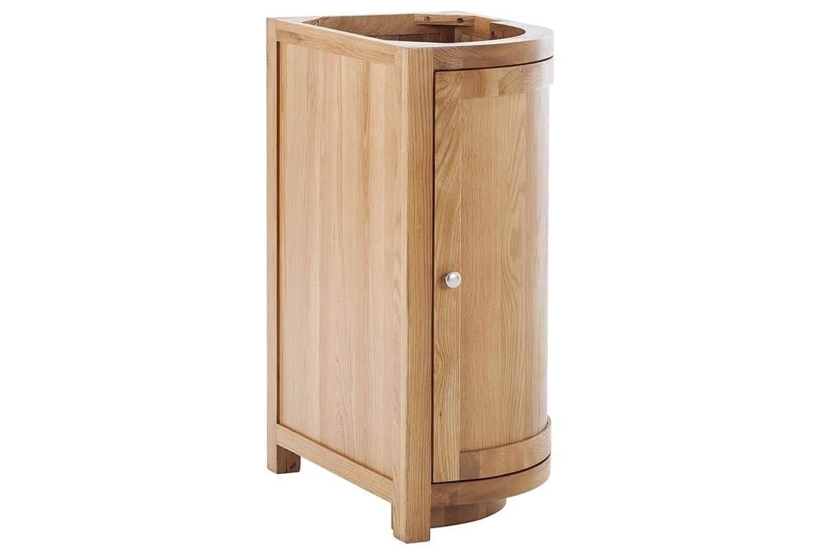 Contemporary Oak Curved Base Right - Image 2