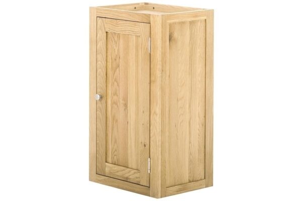 Contemporary Oak Single Wall Unit Right