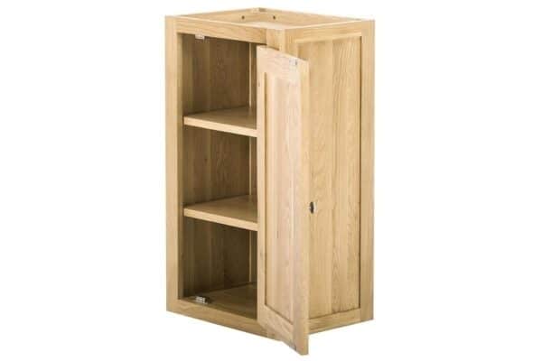Contemporary Oak Single Wall Unit Right