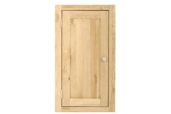 Contemporary Oak Single Wall Unit Left