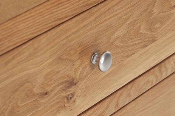 Contemporary Oak Single Larder Right