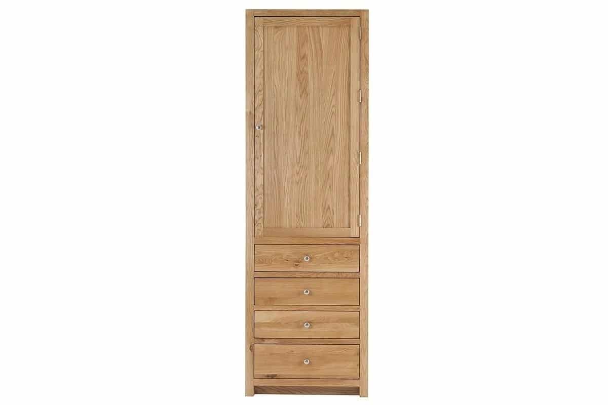 Contemporary Oak Single Larder Right - Image 7