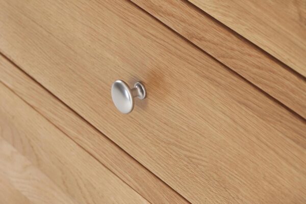 Contemporary Oak Single Larder Left