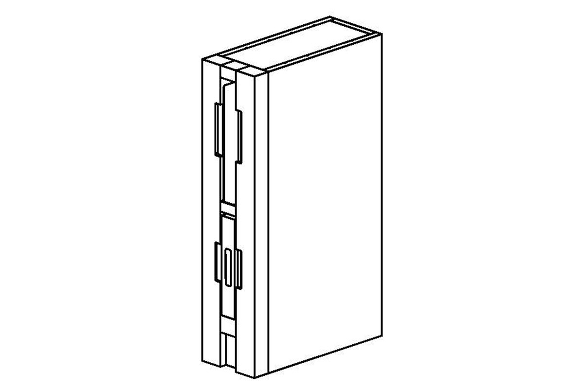 Rustic Pine Chopping Board and Tray Unit - Image 2