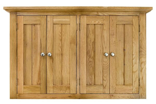 Rustic Oak Double Wall Unit