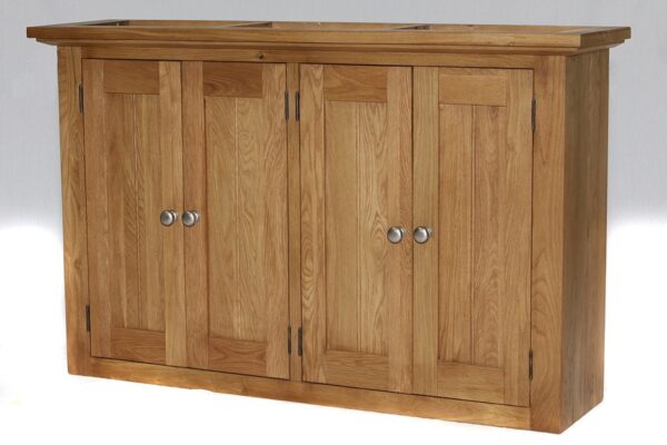 Rustic Oak Double Wall Unit
