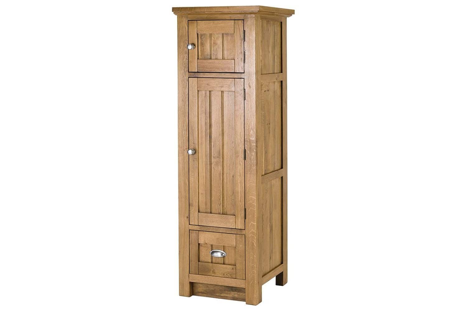 Rustic Oak Larder Companion - Right - Image 2