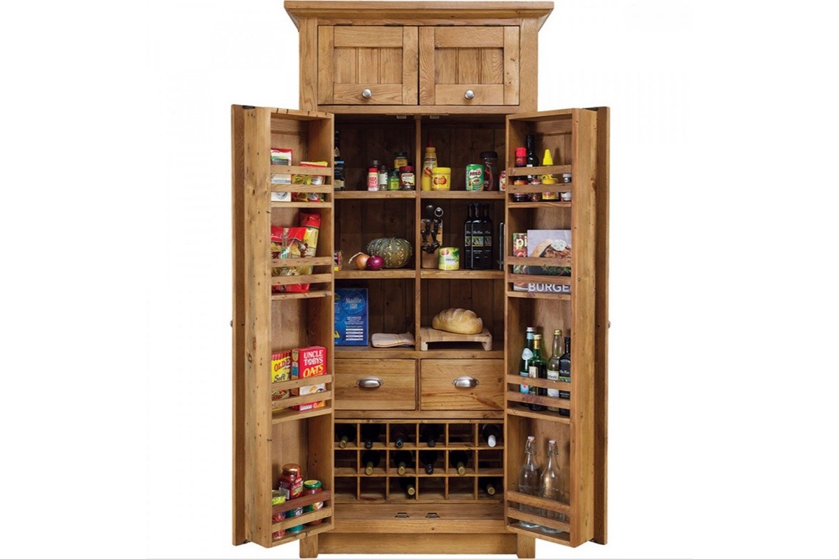 Rustic Oak Le Grande Larder - Image 2