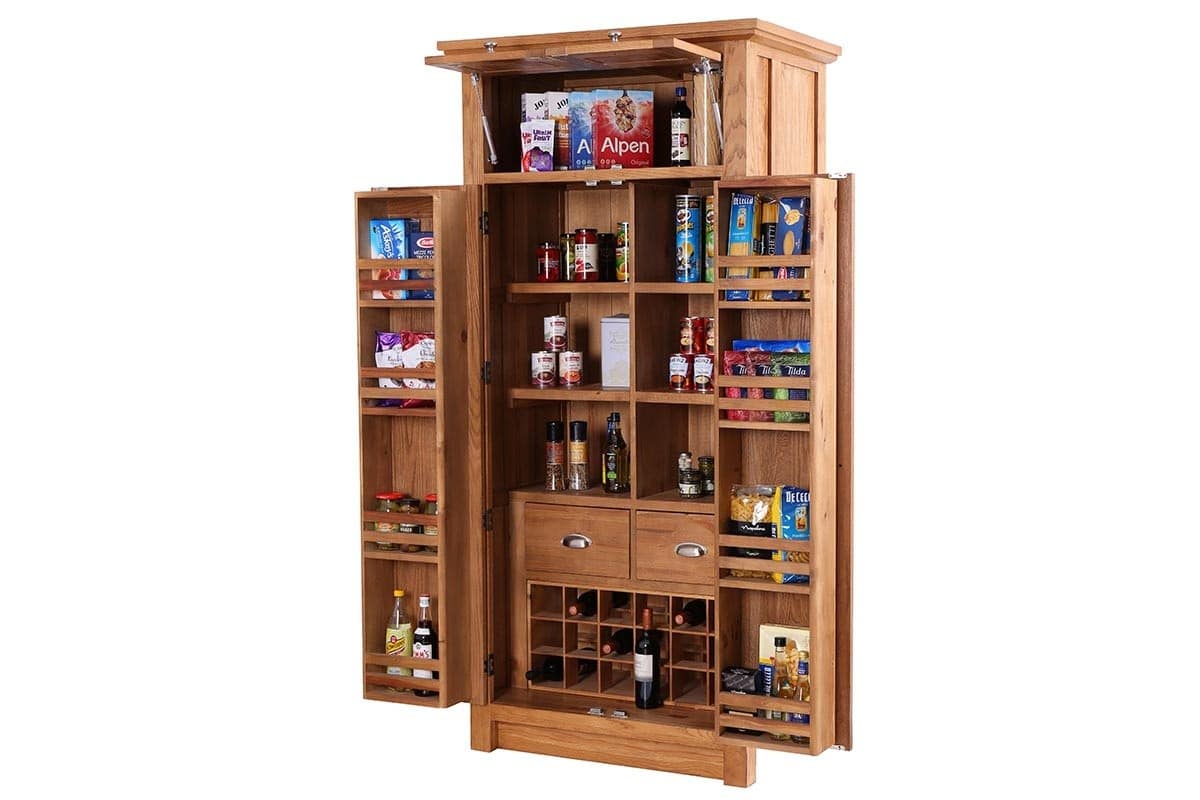 Rustic Oak Le Grande Larder - Image 10