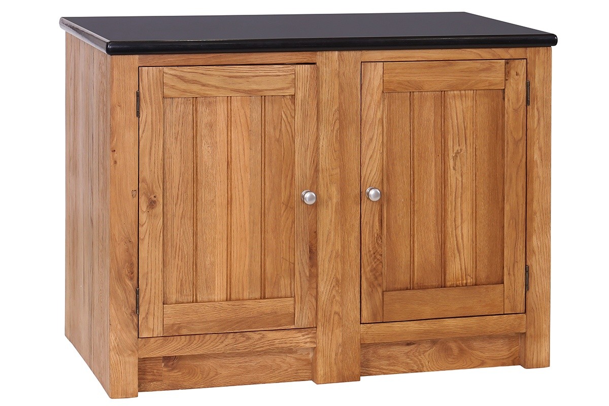 Rustic Oak Blind Corner Unit - Image 2