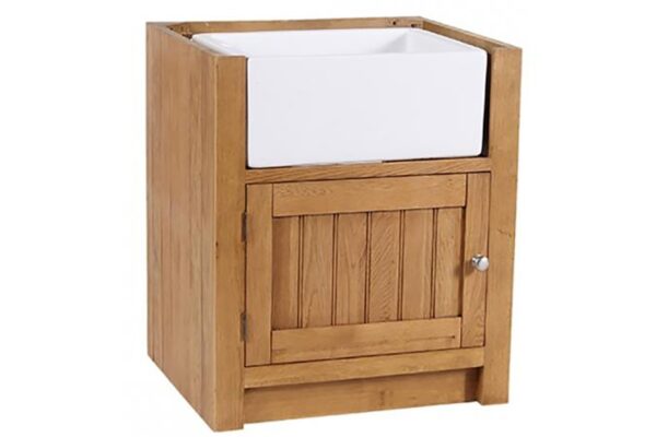 Rustic Oak Belfast Sink Unit