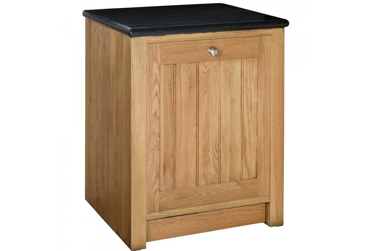 Rustic Oak Appliance Unit - Image 3