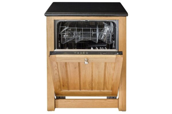 Rustic Oak Appliance Unit