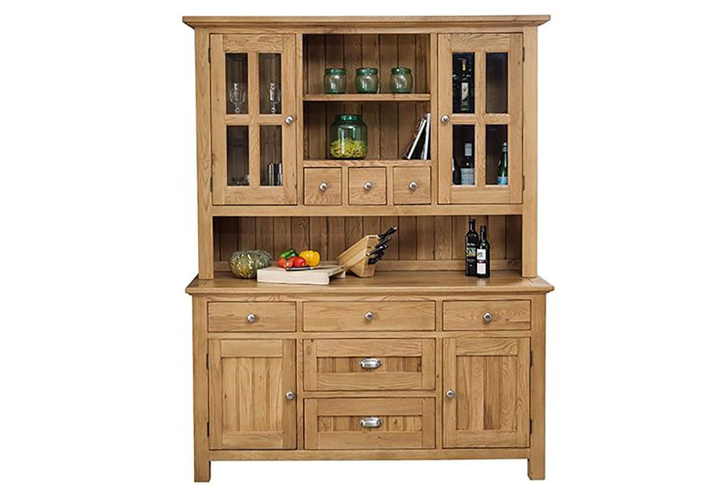 Rustic Oak Dresser - Image 2