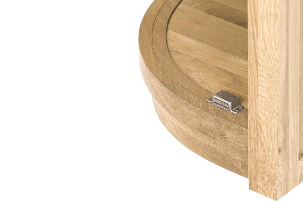 Contemporary Oak Curved Base Left - Image 10