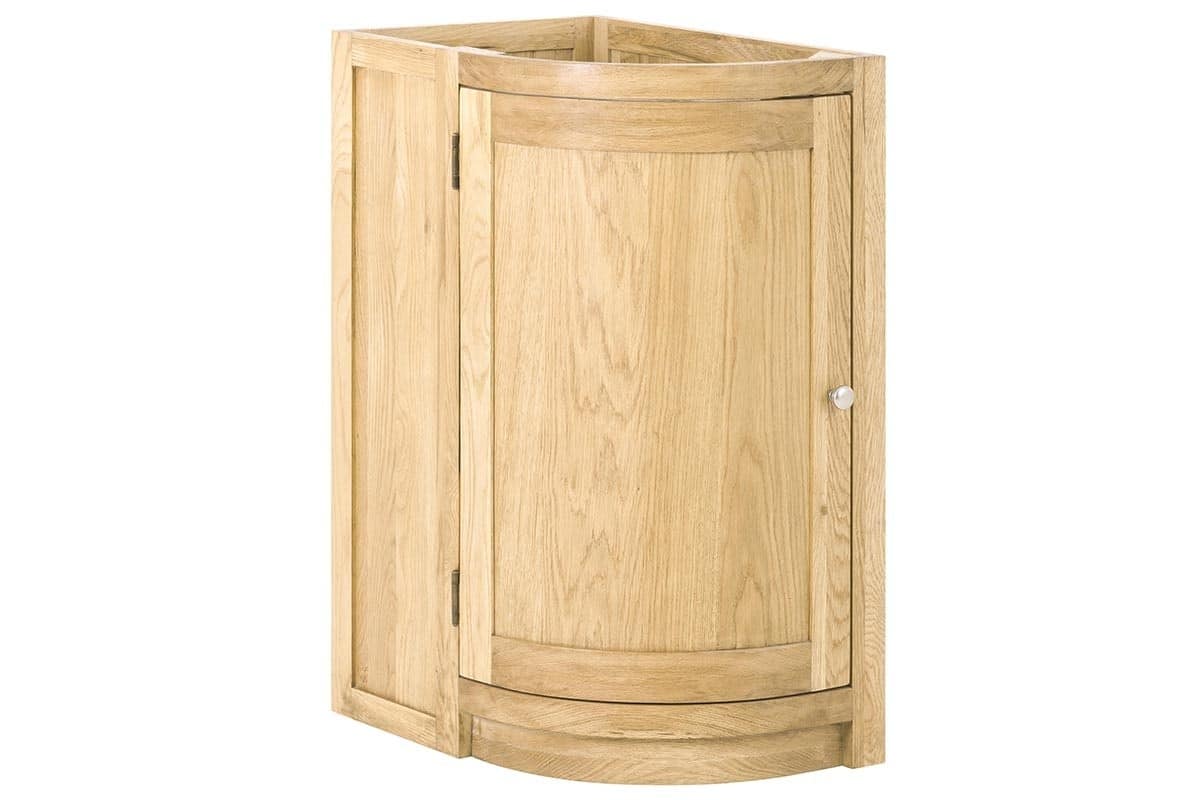 Contemporary Oak Curved Base Left - Image 5